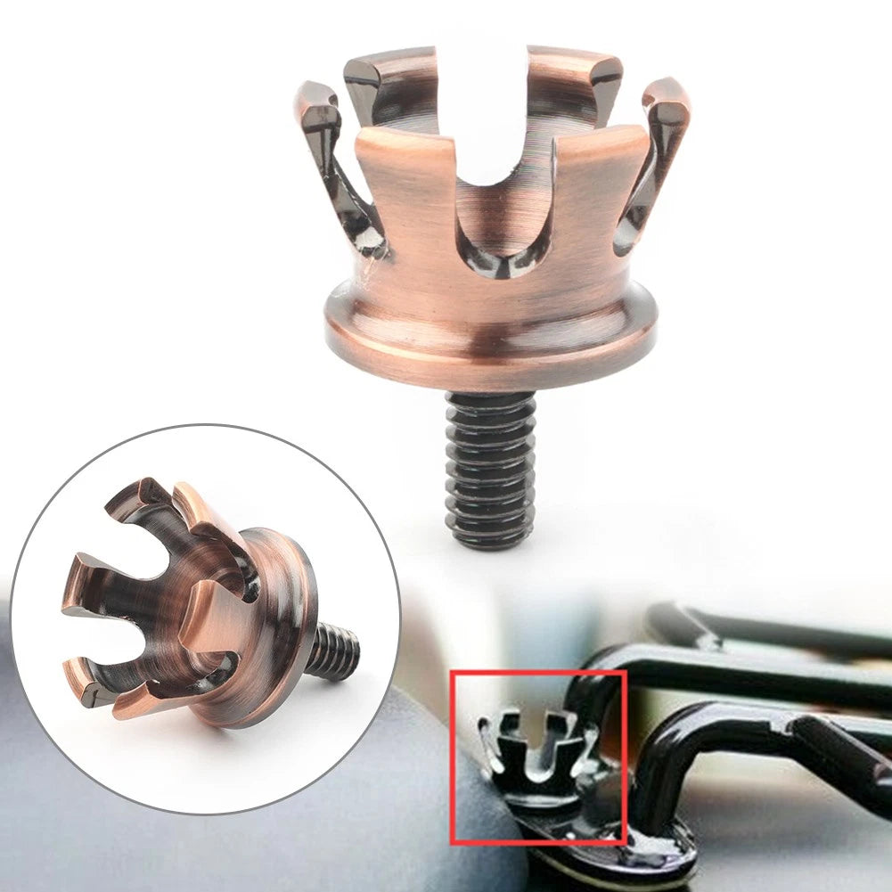 Rear Seat Bolt Tab Screw Mount for Harley (1996–Present) Bronze