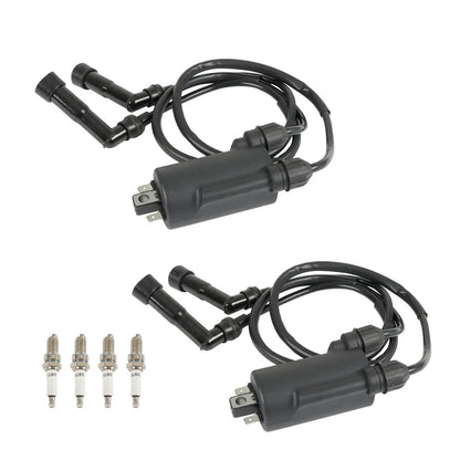 Ignition Coil & Spark Plug Set for Honda Goldwing 1100 1200 CB650 CB750C (1975–1987)