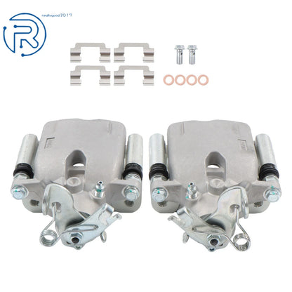 Set of 2 Rear Brake Calipers for Buick LaCrosse Allure (2010–2011) 3.0L V6