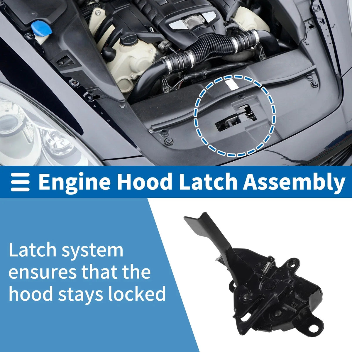 Hood Latch Assembly for Toyota Corolla (2014–2019) No. 5351002720