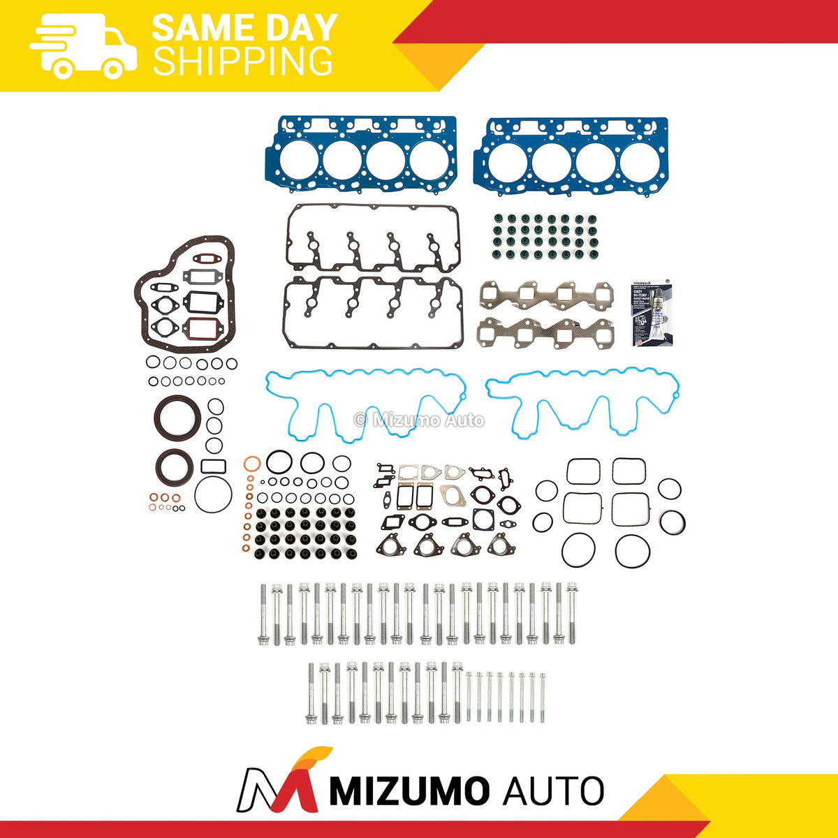 Full Gasket Set for Chevrolet Duramax 6.6L (2004–2010) MA-9761296376, CS26269