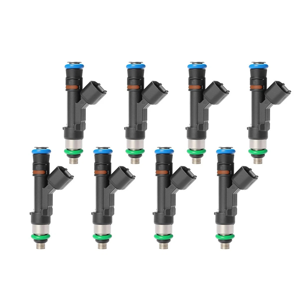 Set of 8 Fuel Injectors for Ford E350 Van E150 E250 E450 (2010–2016) 17988858, 0280158193, FJ1007, 9C2Z9F593A