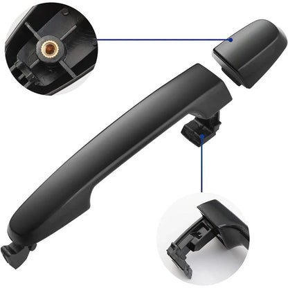 Exterior Rear Door Handle for Toyota RAV4 (2001–2012) LH & RH Side, 4Pcs