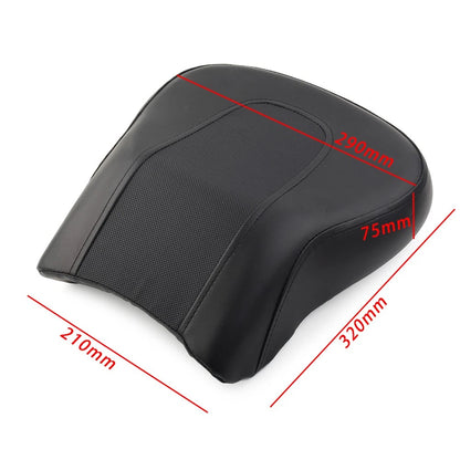 Rear Passenger Seat Cushions for Harley Softail Fat Boy (2008–2014)