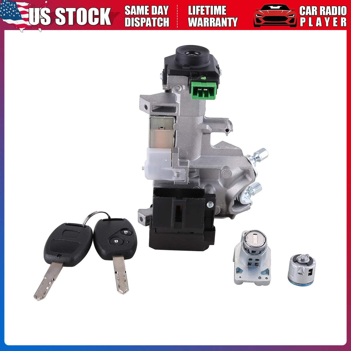 Ignition Door Lock Cylinder Switch Assembly for CR-V (2007–2011) 06350-SWN-011