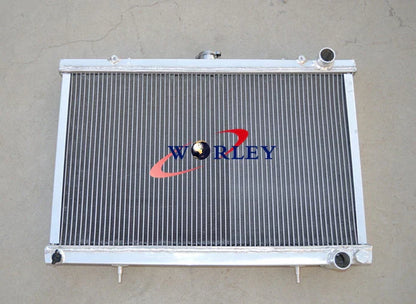 Aluminum Radiator & Fans for Nissan Skyline R32 GTS GTR (1989-1994)