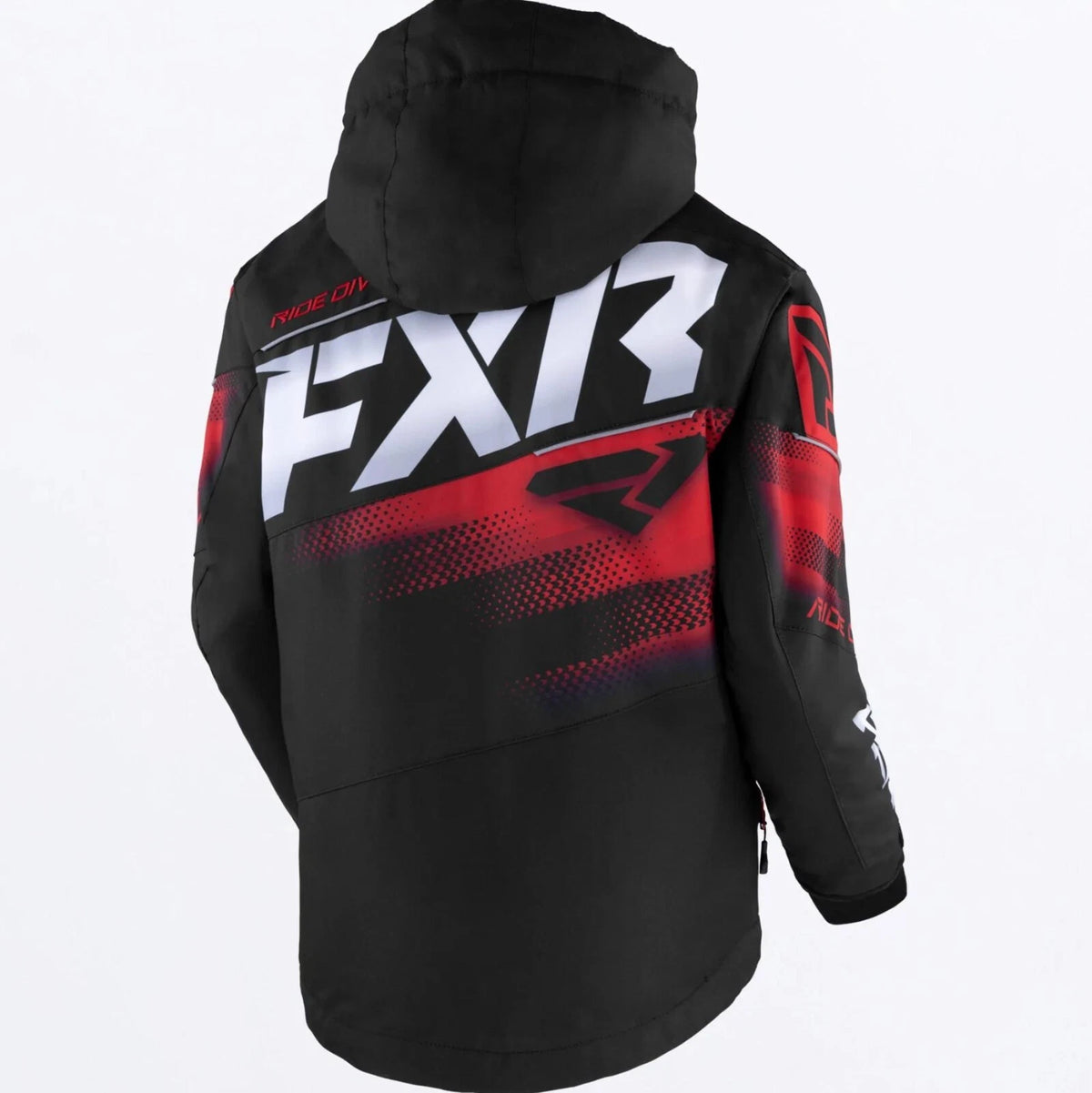 Children's Boost Snowmobile Jacket for FXR (Red, Sizes 4-8)