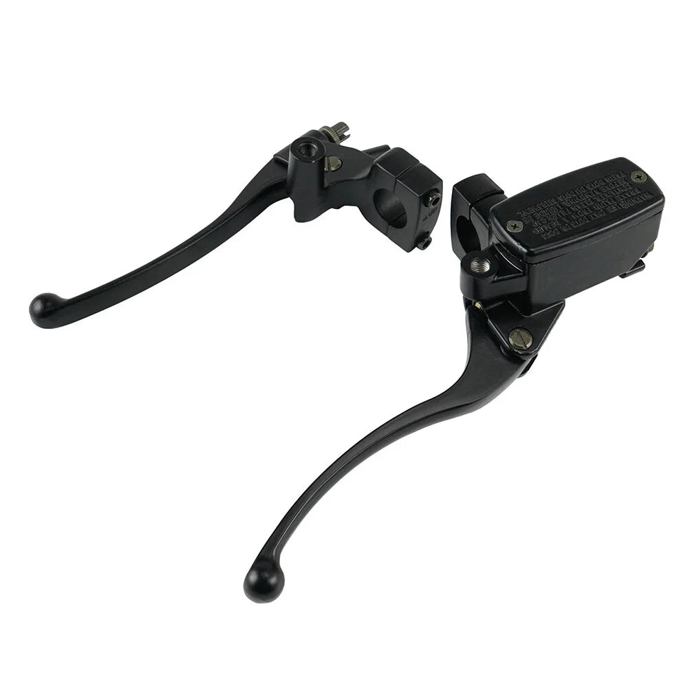 Hydraulic Brake Master Cylinder Clutch Levers for Harley (1" Fat Handlebar)