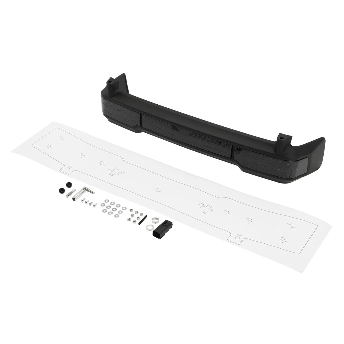 Smoked LED Brake Light Side Marker for Harley Road King (2006–2013)