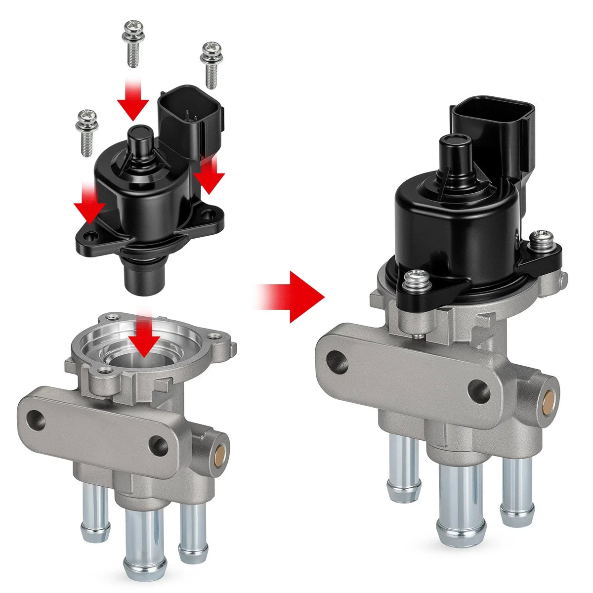 Idle Air Control Sensor Valve Kit for Polaris RZR XP 4 900 (2012–2013) #4011638