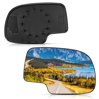 Passenger Side Mirror Glass for GMC Sierra 2500 HD/3500 (2001–2006)