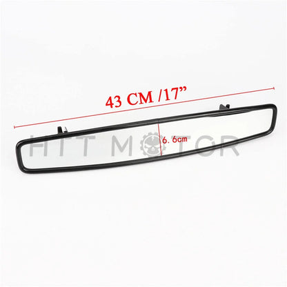 17" Rear View Race Mirror with 1.75" Clamp for Polaris RZR 800 XP 900 XP 1000