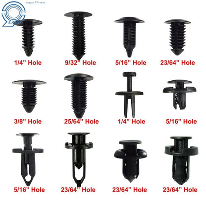 Push Pin Retainer Assortment Kit for Toyota Honda GM Ford (192PC)