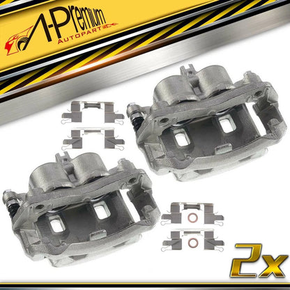 A-Premium Pair Front Brake Calipers for Nissan Frontier, Suzuki Equator (2005–2016) - 41001-EA015, 41001-ZP00B, 55110-82Z00