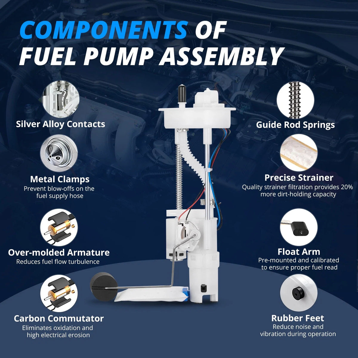 Electric Fuel Pump Assembly for Polaris RZR 900 (2015–2017)
