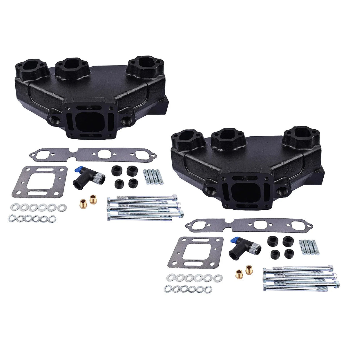 2Pcs Exhaust Manifold for Mercruiser 4.3L