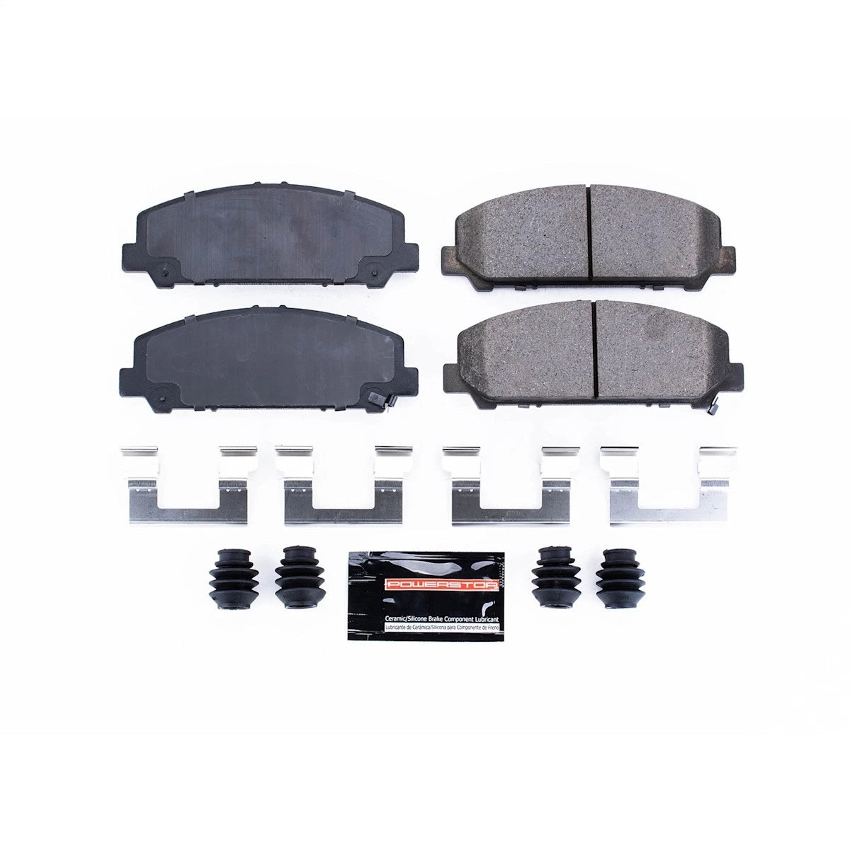 2X Powerstop Brake Pad Set Front for Nissan Armada (2005–2012) Z23-1286