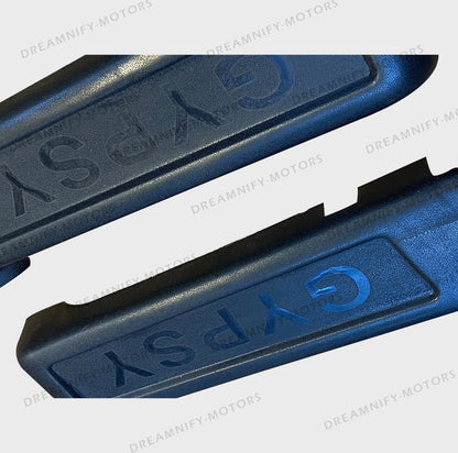 Set of 2 Rear Bumper Protector Covers for Suzuki Samurai Sierra (Long Body)