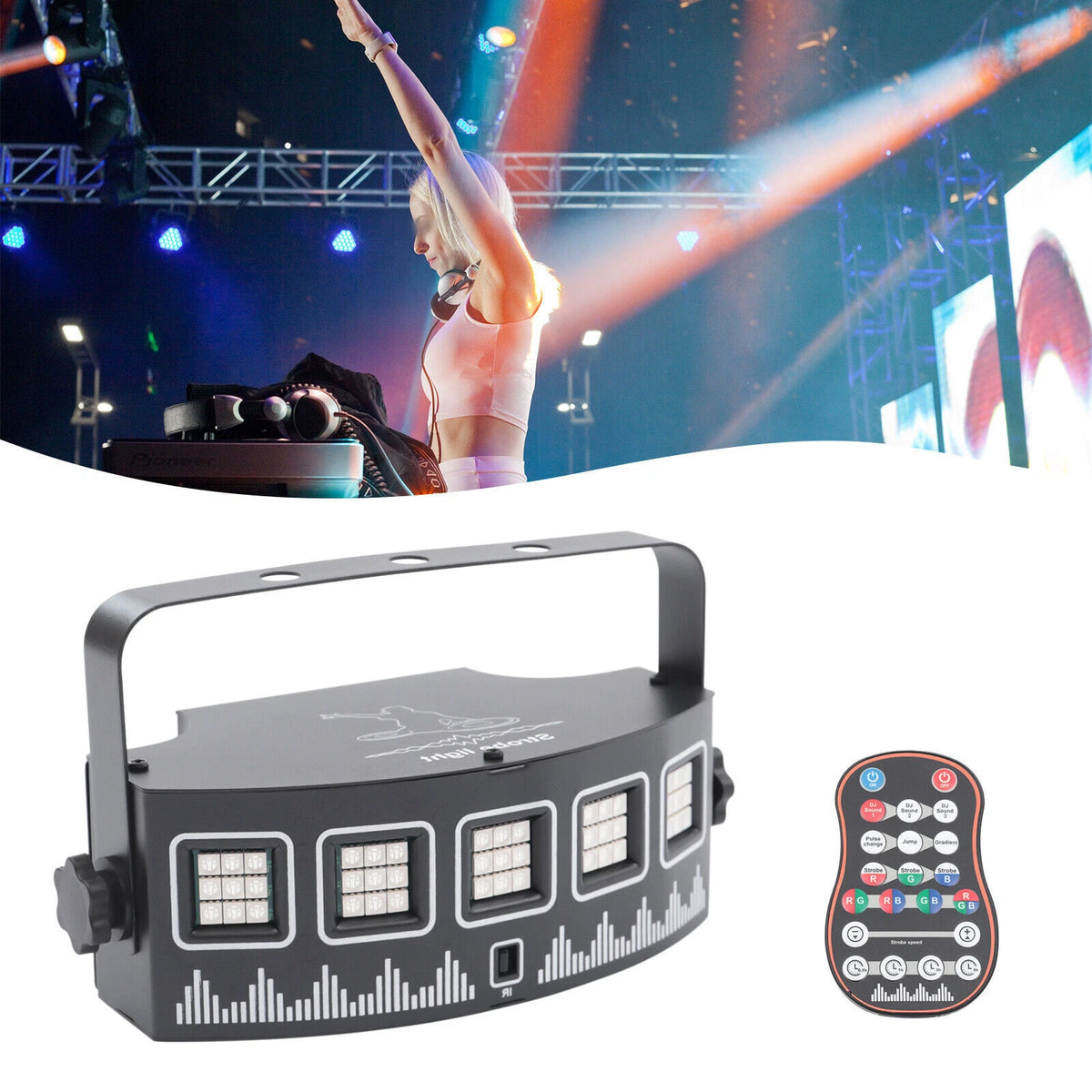 45 Beads LED Disco Party Stage Light Projector for DJ Events