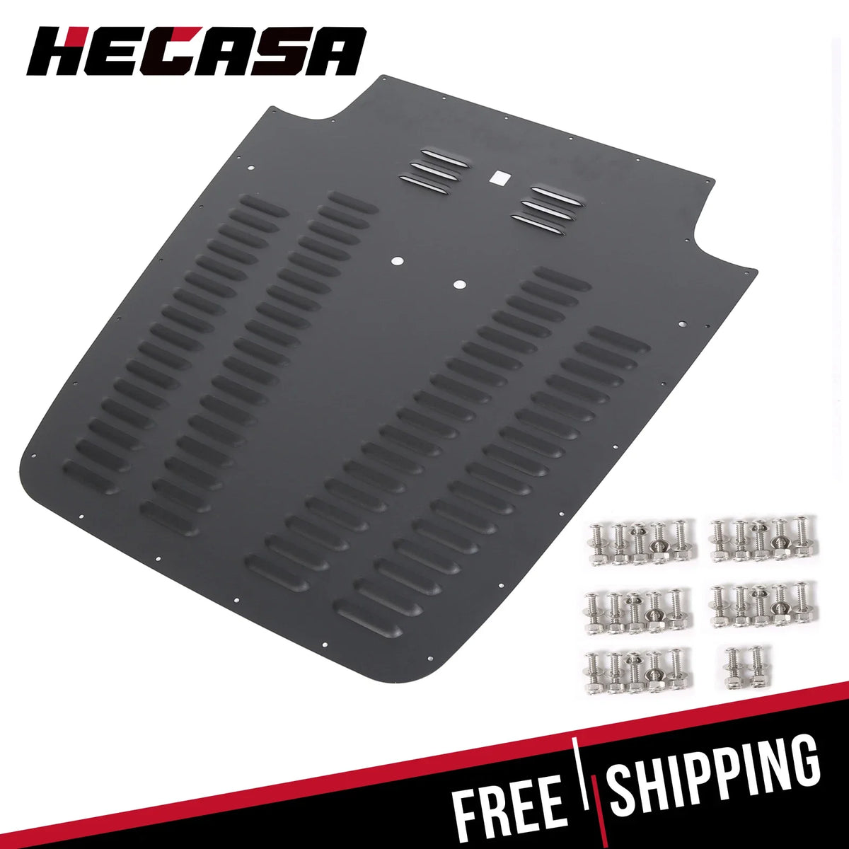 Aluminum Alloy Vented Hood Louver for Jeep Wrangler TJ/LJ (2003–2006)