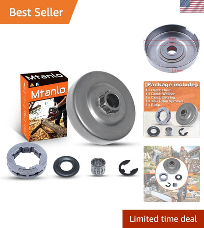 Clutch Drum Kit for Husqvarna 385/390 Chainsaw