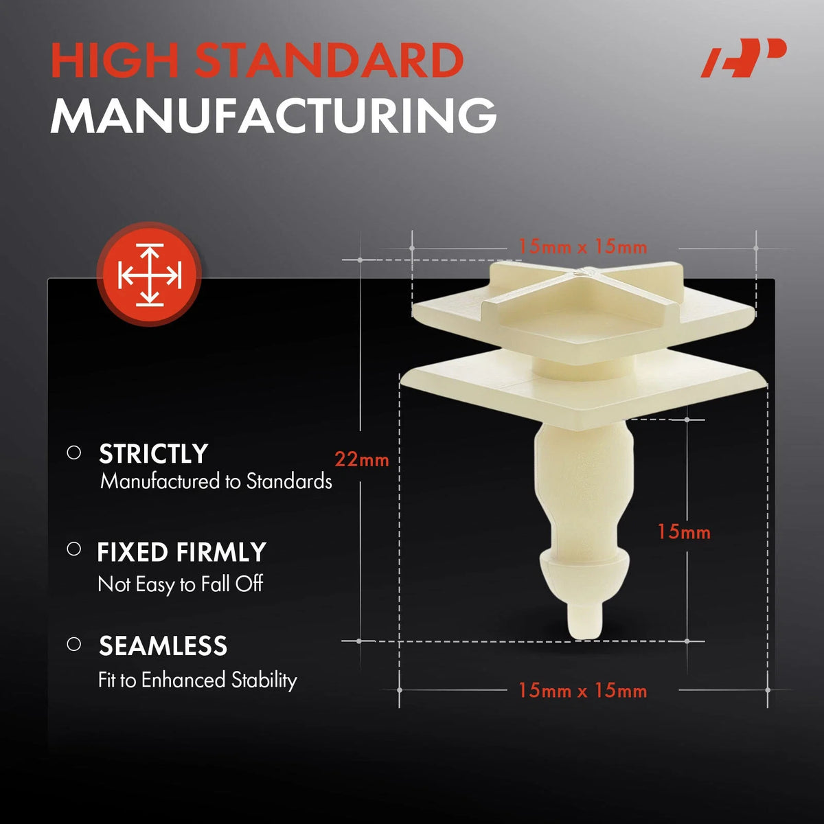 50Pcs Hood Fender Bracket & Molding Clip for Nissan Infiniti