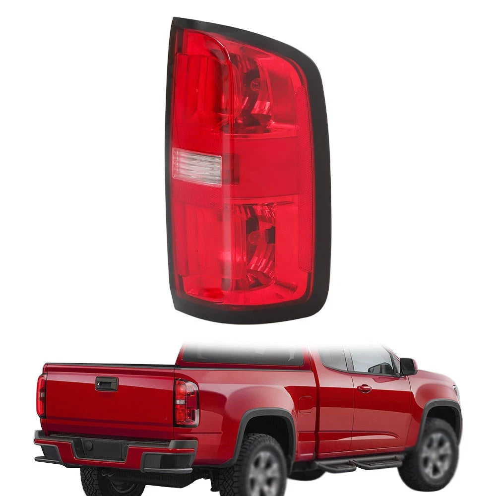 Tail Lights Halogen Red Right Chrome for Chevrolet Colorado (2015–2021) 84630993