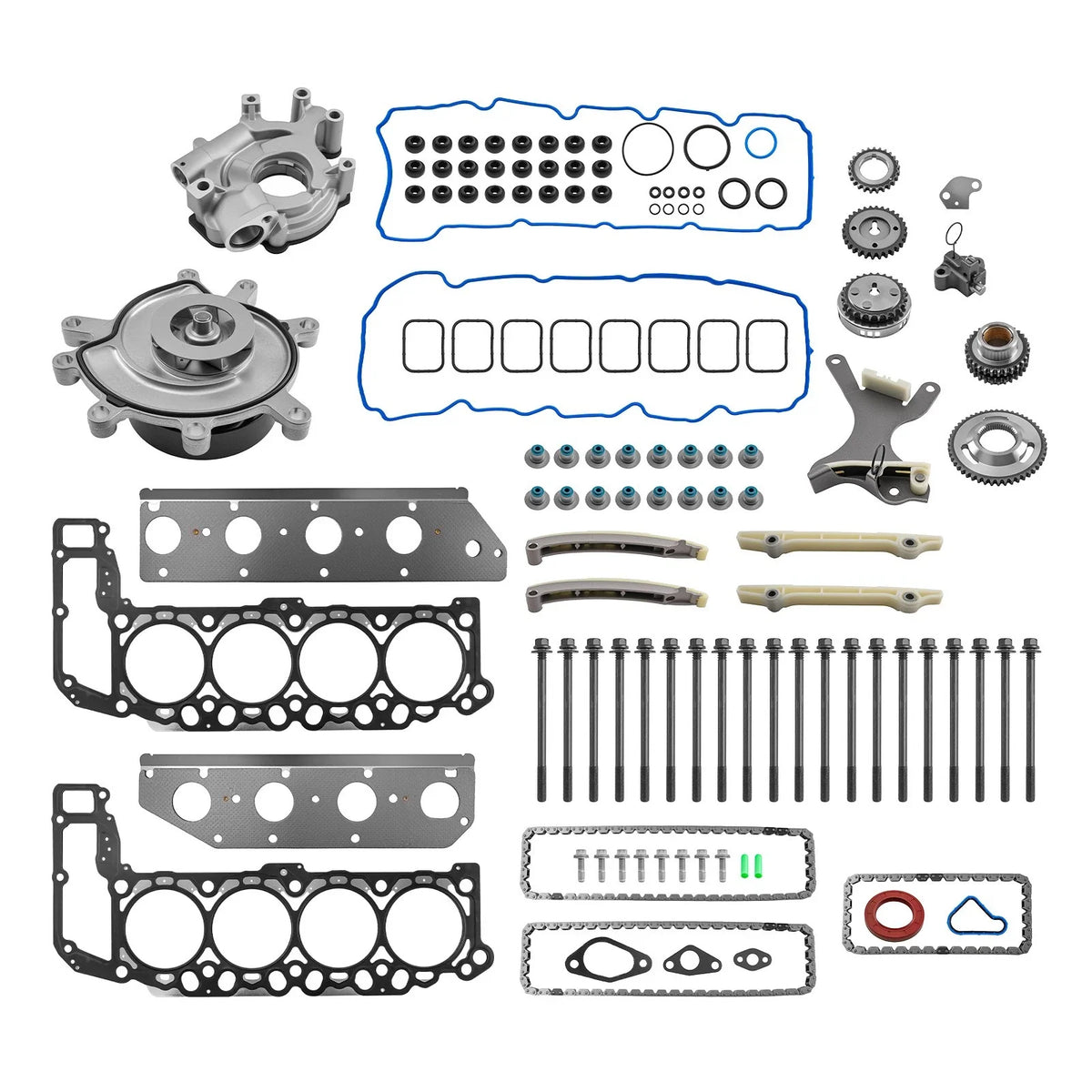 Timing Chain Set with Cam Sprockets & Pumps for Dodge Ram 1500 (2008–2010)