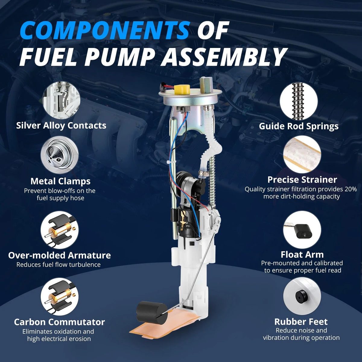Electric Fuel Pump Assembly for Polaris Sportsman 550 EFI (2010)