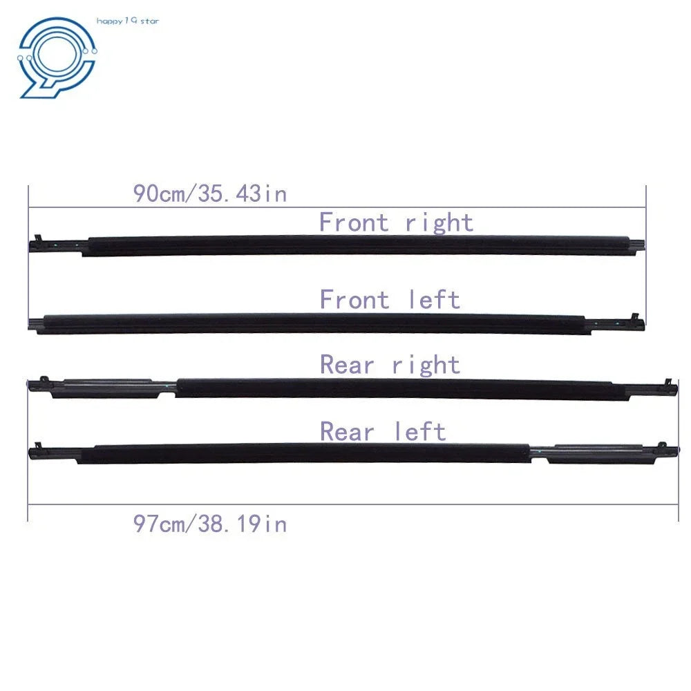 Weatherstrip Window Moulding Trim Seal Belt for Toyota RAV4 (2009–2012)