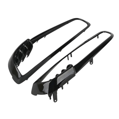 Black Radiator Trim Bezels for Harley V-Rod VRSCA VRSCB Night Rod (2001–2010)