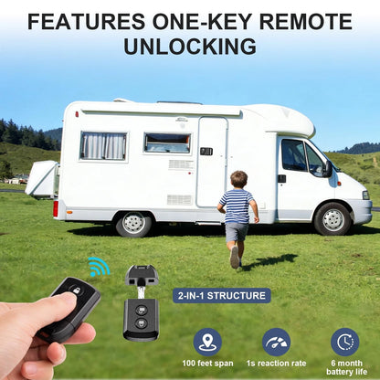 Keyless Entry Door Lock with 10-Digit Keypad for RV