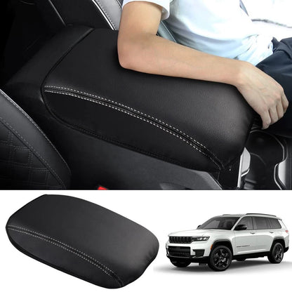 Armrest Cover for Jeep Grand Cherokee L (2021–2026) Leather Anti-Scratch