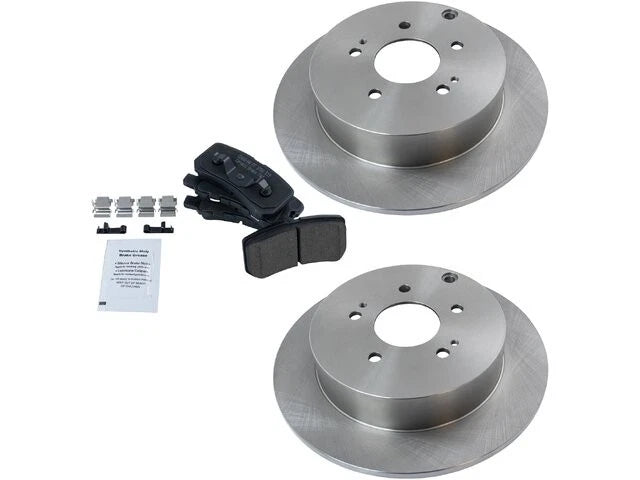 Brake Pad and Rotor Kit for Mitsubishi Endeavor (2004–2008, 2010–2011) 75937CJKV