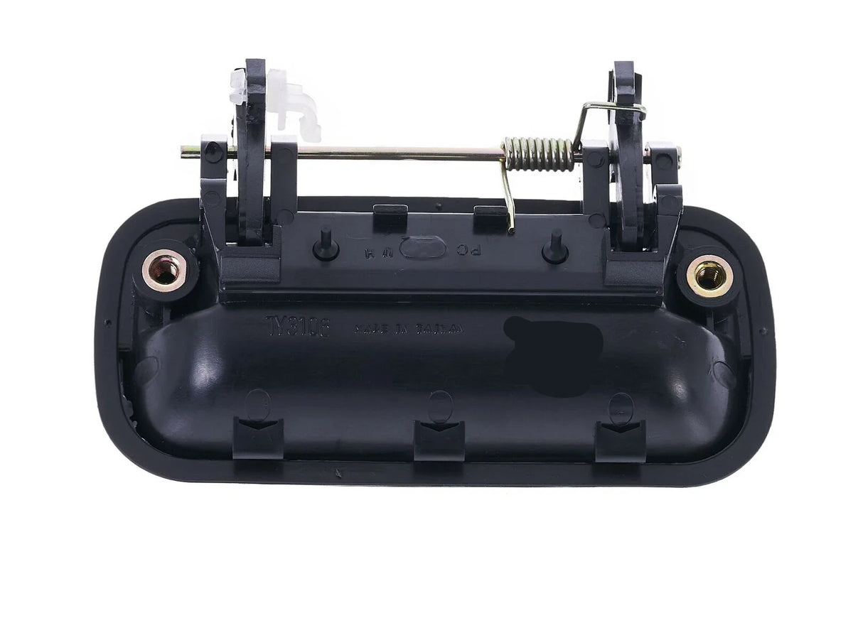 Rear Left Outer Door Handle Gloss Black Lever for Toyota Hilux (1988–1997)