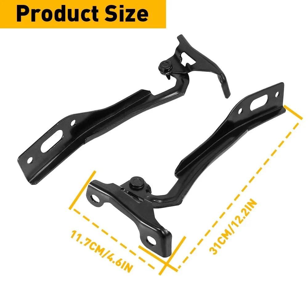 Set of 2 Front Hood Hinges for Honda Civic (2012–2015) EXV