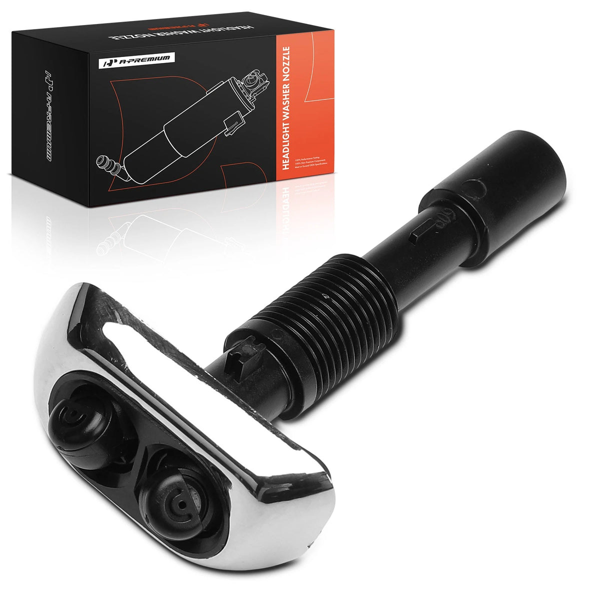 Front Left Headlight Washer Nozzle for BMW 740i 740iL (1995–2001) 61678370559