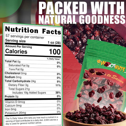 5 Pounds Dried Cranberries (80oz)