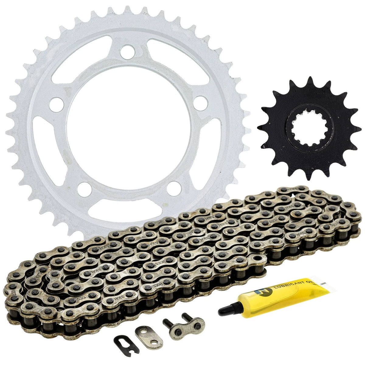 Sprocket Chain Set 16/43 Tooth for Honda CBF1000 (MK1004048, 519-KCS0520K-K001)