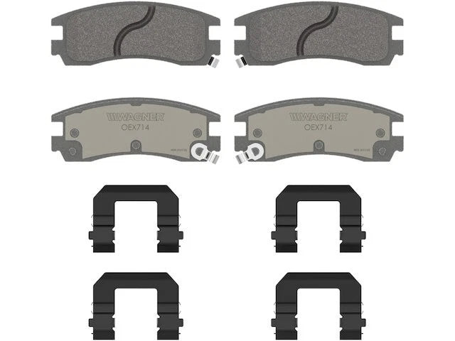 Brake Pad Set Rear for Cadillac Seville (1992–1997, 2003–2004) 55659YXBZ