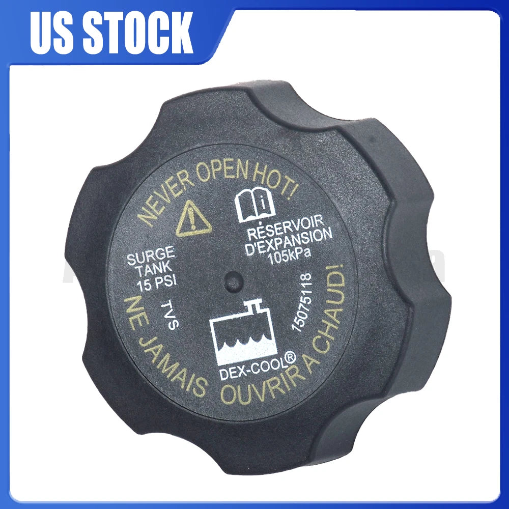 Radiator Coolant Recovery Tank Cap for Chevrolet GMC (1999–2014) 15075118