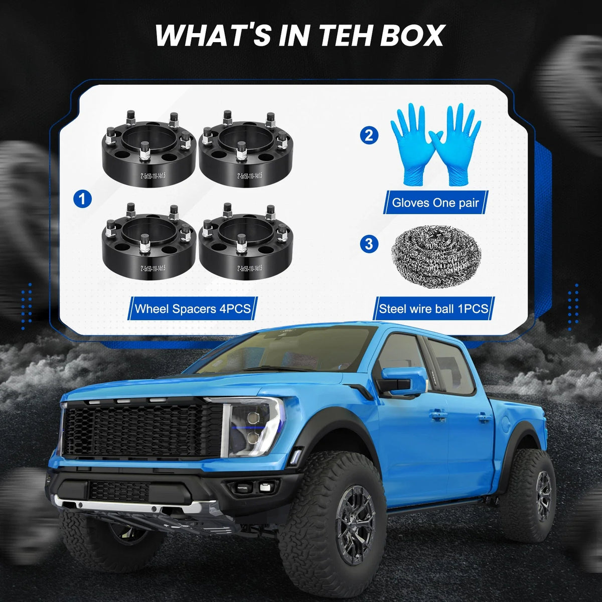 Set of 4 Hub Centric Wheel Spacers for Lexus LX470 LX570 (1998–2021)