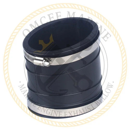 Exhaust Boot for Mercruiser 4" Lower Elbow to Y-Pipe (32-14358T, 14358001, 18-2746)