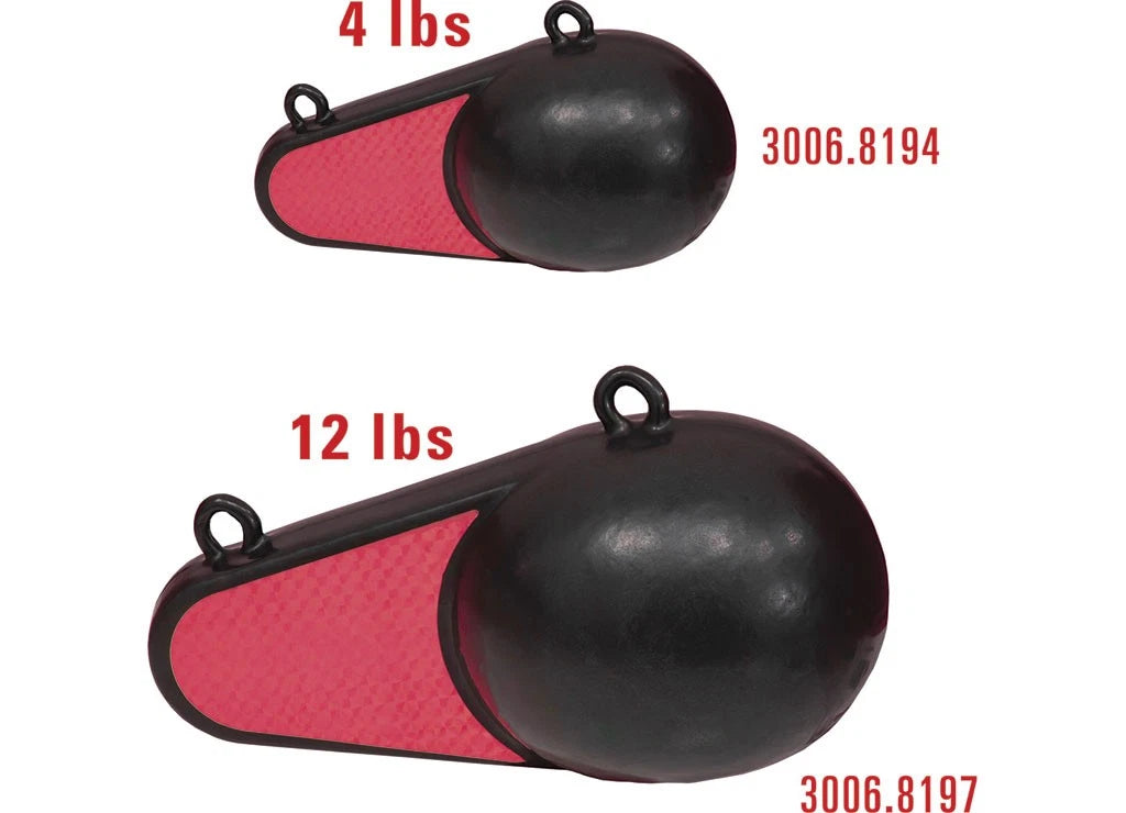 4 lbs Coated Keel-Style Downrigger Weight for Extreme Max 3006.8194