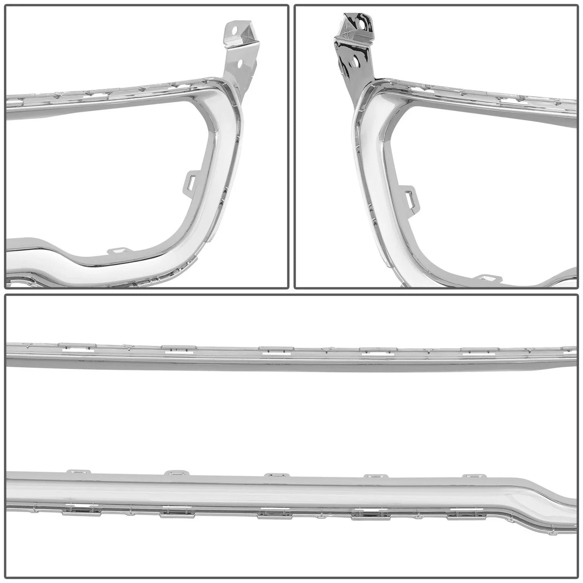 Front Lower Bumper Grill Trim Moulding for Jeep Cherokee (2014–2018)