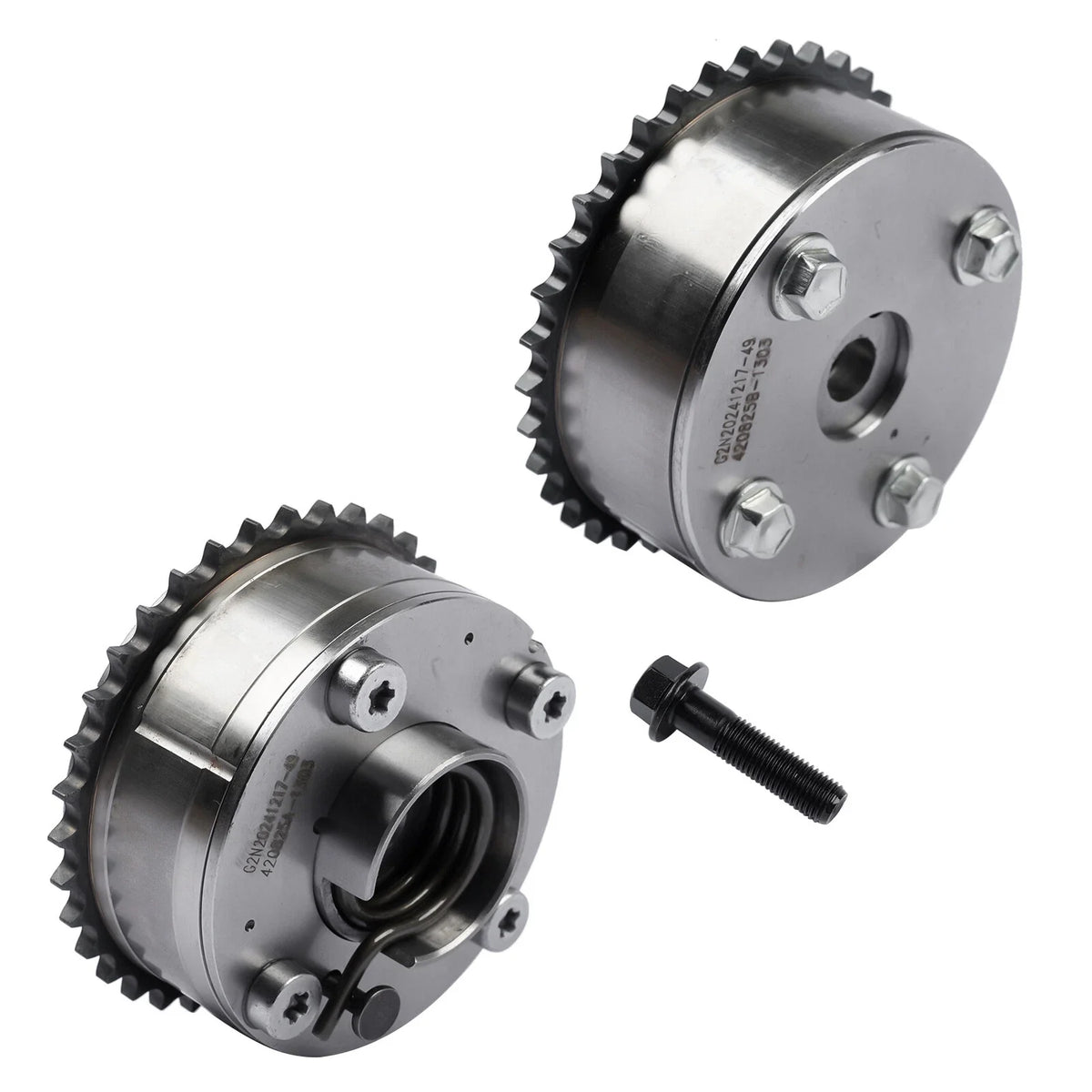 2Pcs VVT Timing Camshaft Gears for Toyota Corolla Matrix Prius (2003–2015)