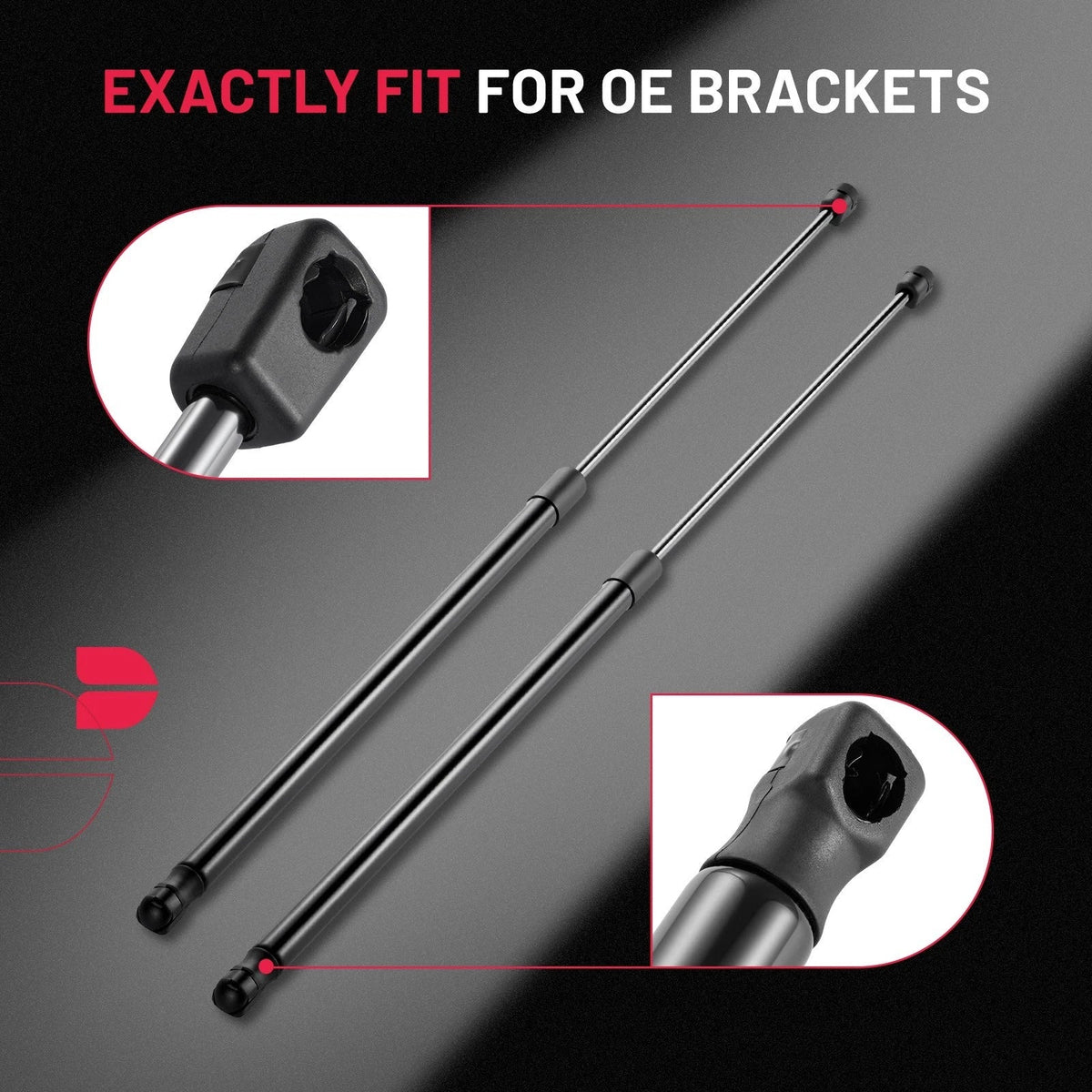 Gas Struts for Toolbox Cabinet Lid for 28.9 Inch 115N/26lb C16-21081 (2010–2025)