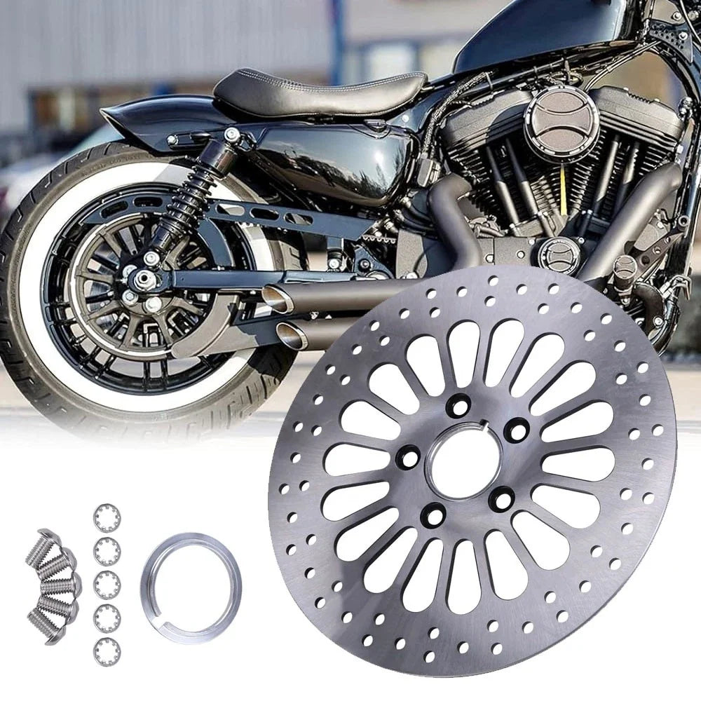 11.5" Rear Brake Rotor Kit for Harley Road Glide, Road King