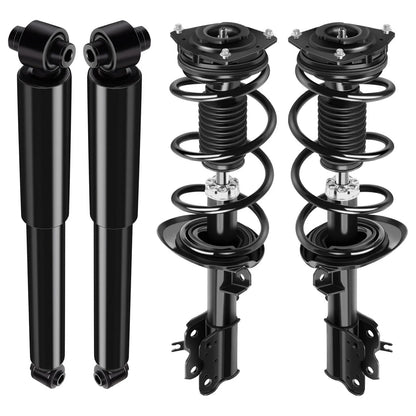 Set of 4 Complete Struts & Shock Absorbers for Nissan Rogue (2012–2015)