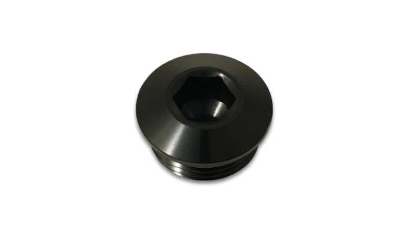 Vibrant 10992 Aluminum -6AN ORB Slimline Port Plug w/O-Ring for Universal